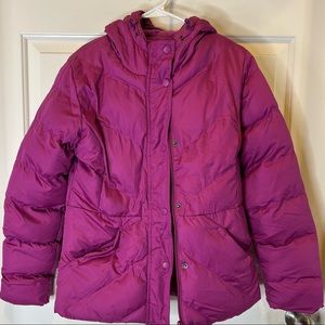 Pink Women’s XS Puffer Jacket w/ Hoodie!
